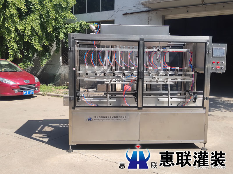 洗潔精灌裝機